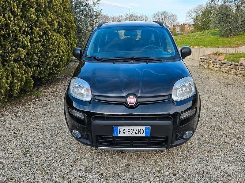 Usata Fiat Panda 4x4 Wild 95 CV (69 kW) 2019 Nero Utilitaria