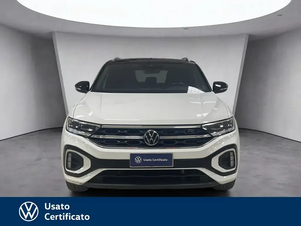 Usata VW T-Roc R-line 110 CV (80 kW) 2023 Bianco / pastello SUV
