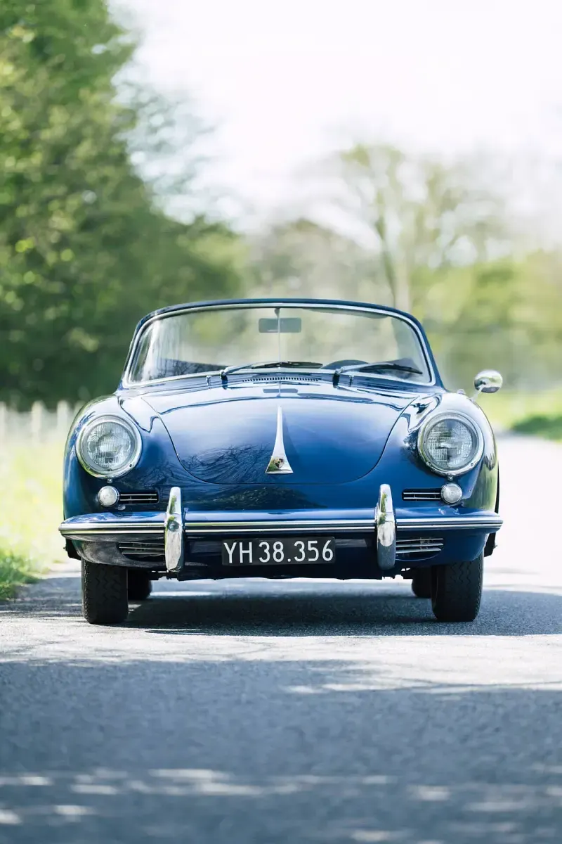 Usata Porsche 356 B 75 CV (55 kW) 1962 Blu Cabrio