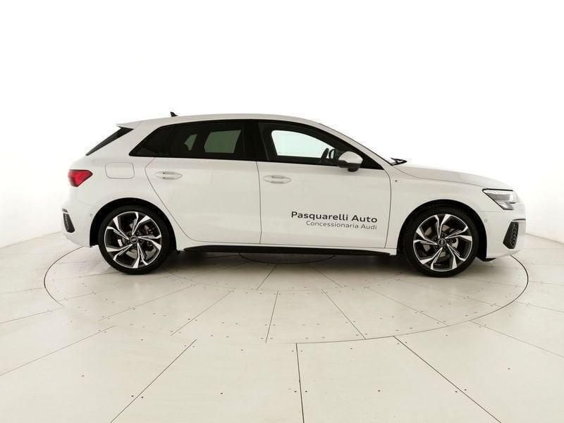 Usata Audi A3 S-Line 150 CV (110 kW) 2023 Bianco Berlina