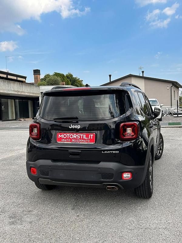 Usata Jeep Renegade Limited 150 CV (110 kW) 2019 Nero SUV