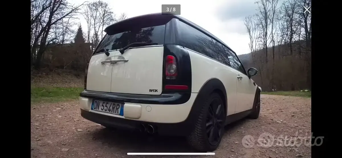 Usata Mini Clubman 109 CV (80 kW) 2008 Bianco Station wagon