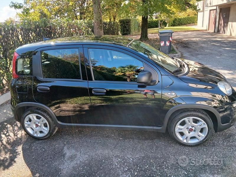 Usata Fiat Panda 69 CV (50 kW) 2023 Nero Utilitaria