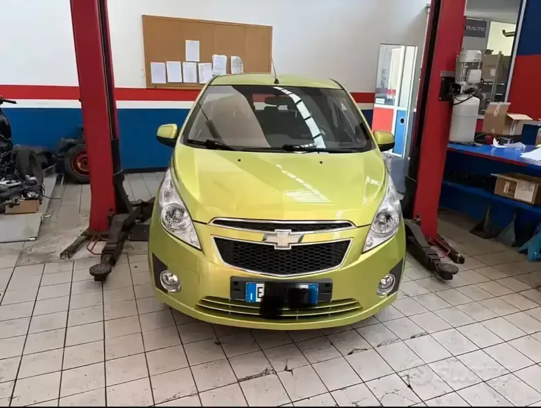 Usata Chevrolet Spark LS 68 CV (50 kW) 2013 Verde Utilitaria