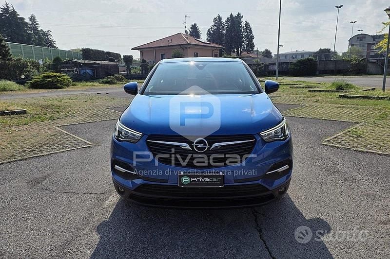 Usata Opel Grandland X Business 131 CV (96 kW) 2020 Blu SUV