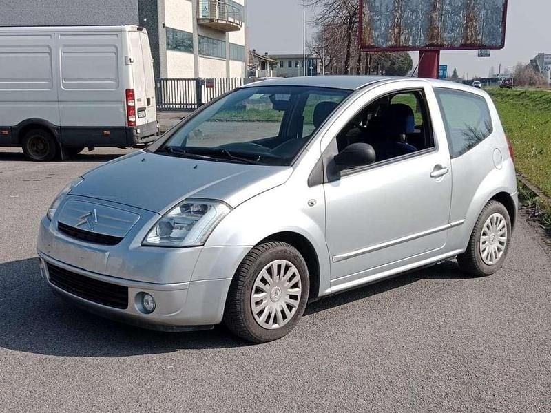 Usata Citroën C2 68 CV (50 kW) 2008 Argento Utilitaria