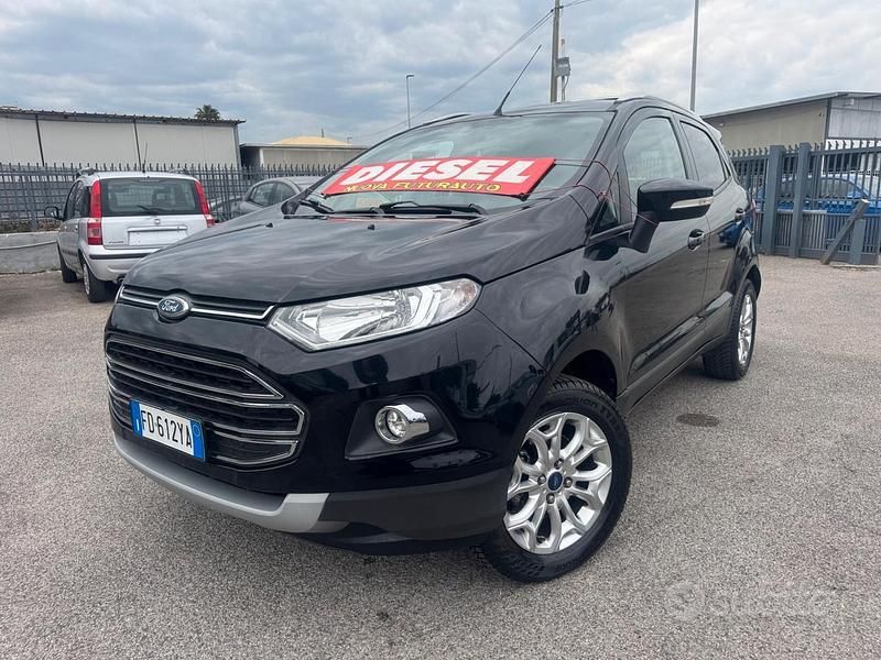 Usata Ford Ecosport Titanium S 95 CV (69 kW) 2016 Nero SUV