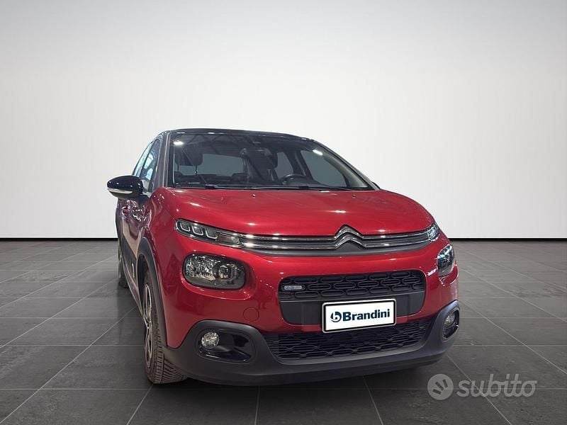 Usata Citroën C3 PureTech 82 CV (60 kW) 2017 Rosso Berlina