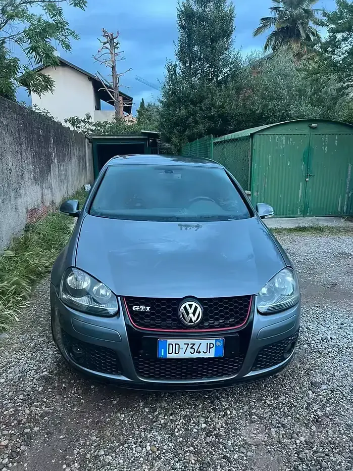 Usata VW Golf IV GTI 200 CV (147 kW) 2006 Grigio Berlina