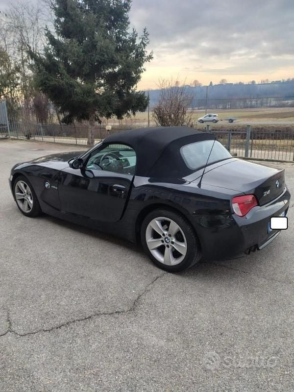 Usata BMW Z4 218 CV (160 kW) 2007 Nero Cabrio