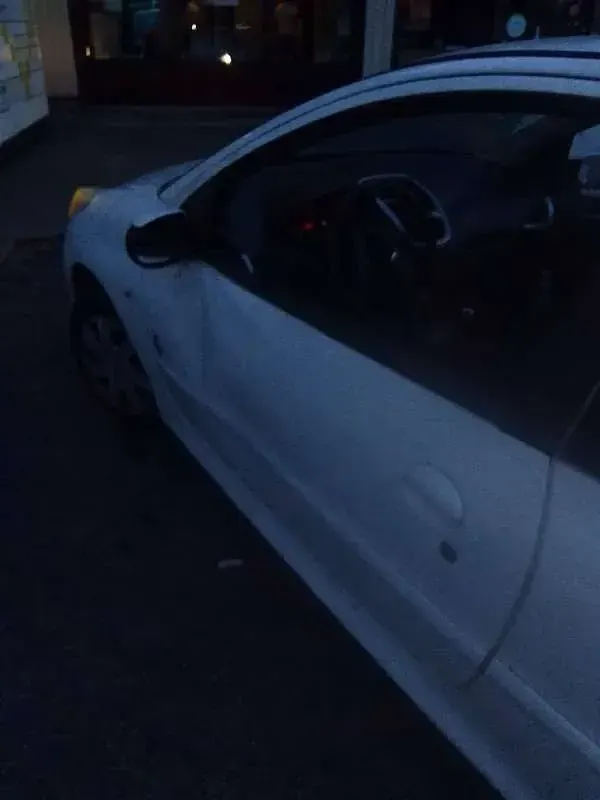 Usata Peugeot 206 60 CV (44 kW) 2012 Bianco Berlina