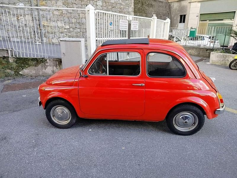 Usata Fiat Cinquecento 18 CV (13 kW) 1970 Rosso Utilitaria