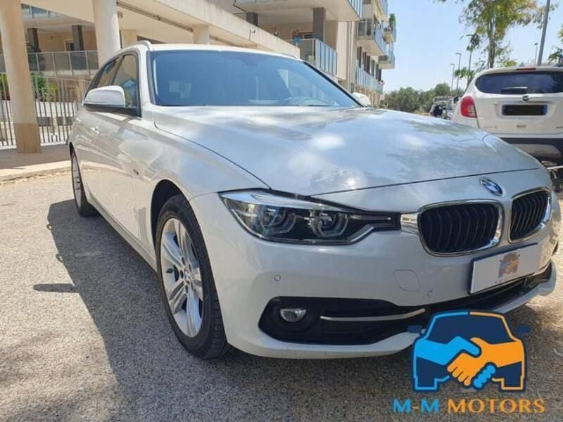 Bianco Usata 2019 BMW 318 Sport Line Station wagon | 18.900 € (Ottimo prezzo) - Immagine 1/4
