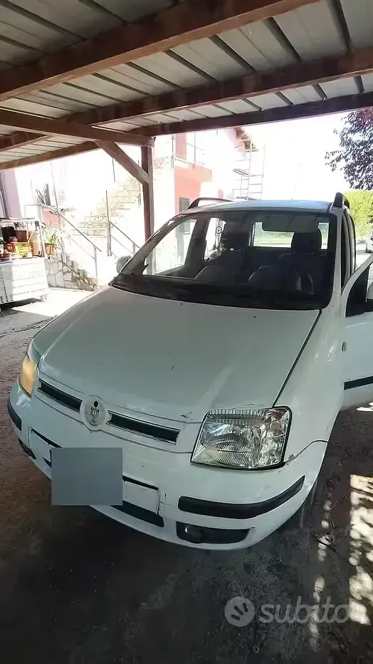 Usata Fiat Panda 69 CV (50 kW) 2010 Bianco Utilitaria