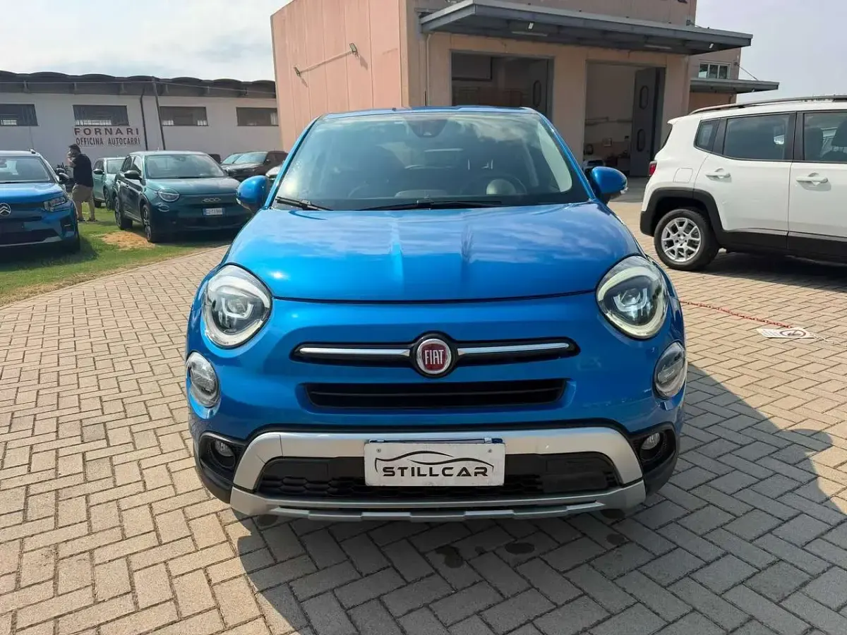 Usata Fiat 500 Cross 120 CV (88 kW) 2018 Blu/azzurro Station wagon