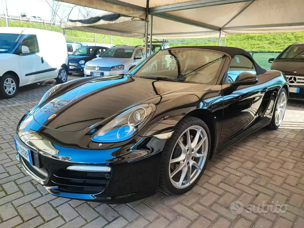 Usata Porsche Boxster 265 CV (194 kW) 2014 Nero Cabrio