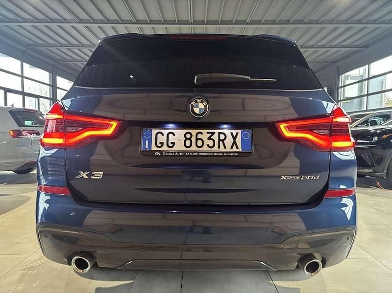 Usata BMW X3 M Sport 190 CV (139 kW) 2021 Phytonic blue SUV