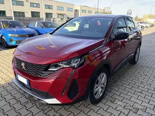 Usata Peugeot 3008 Active 131 CV (96 kW) 2022 Rosso SUV