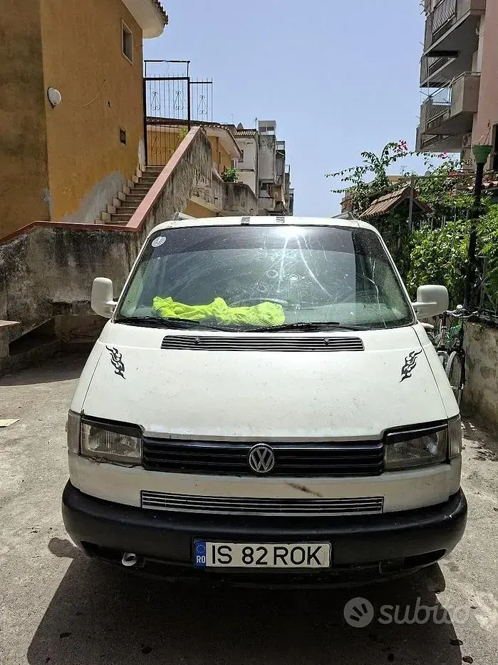 Usata VW T4 102 CV (75 kW) 2002 Bianco Furgone
