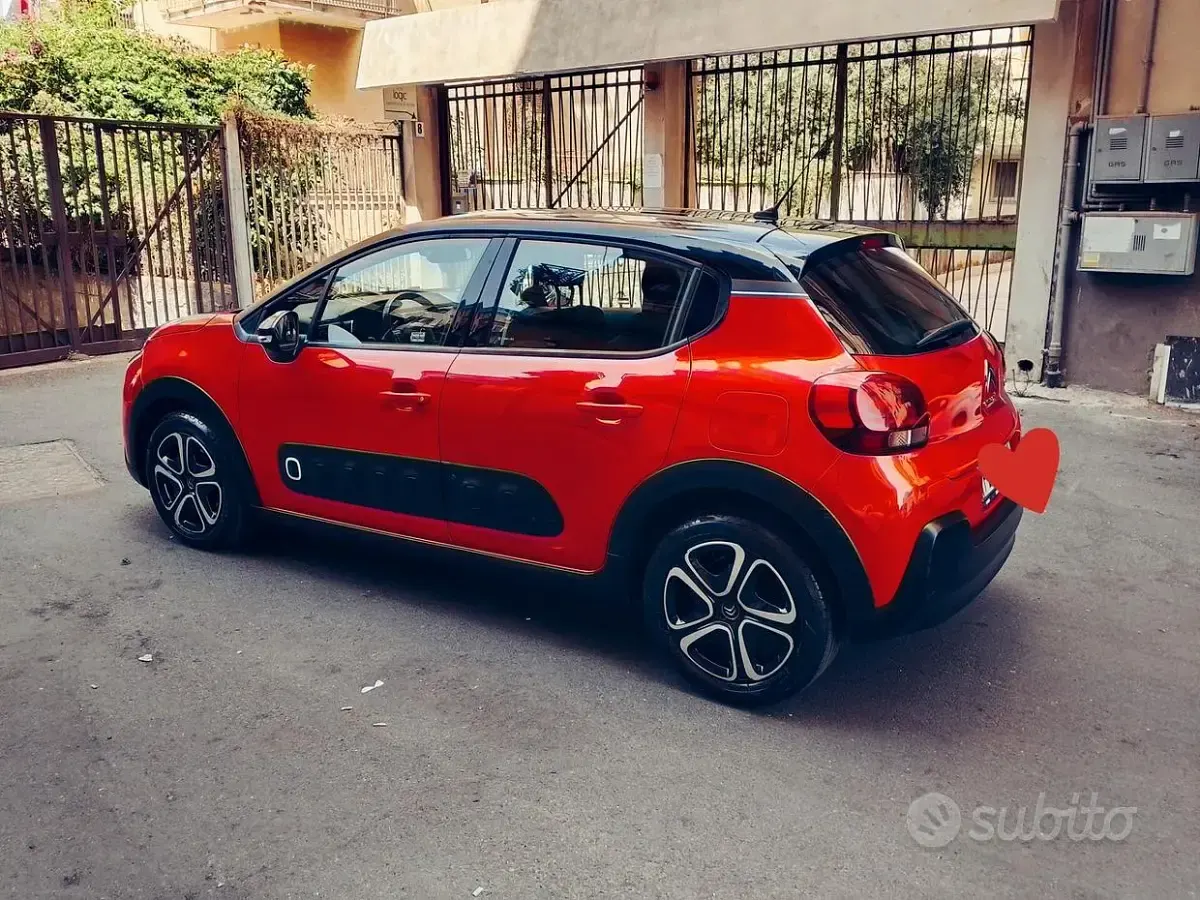 Usata Citroën C3 Shine 75 CV (55 kW) 2018 Arancione Utilitaria