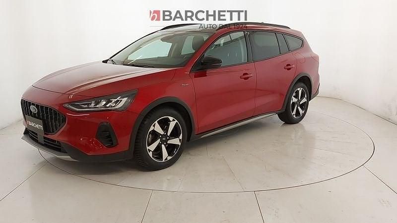 Usata Ford Focus Active X 125 CV (91 kW) 2022 Rosso Station wagon