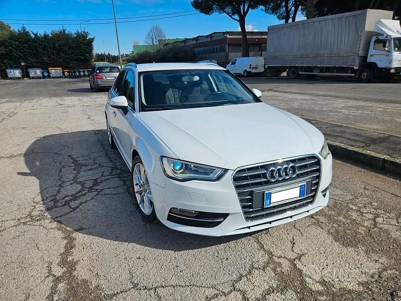 Usata Audi A3 Ambition 150 CV (110 kW) 2013 Bianco Berlina