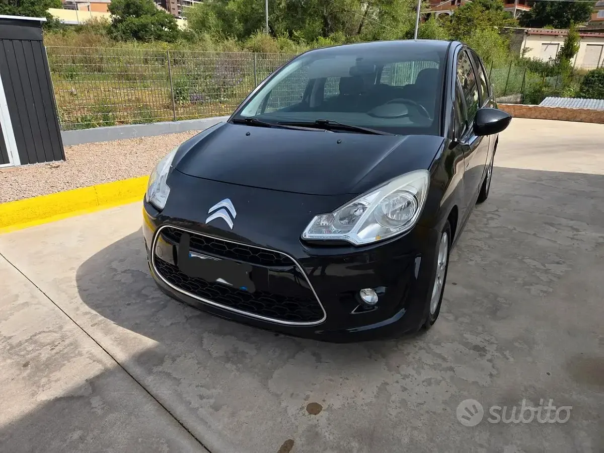 Usata Citroën C3 Exclusive 68 CV (50 kW) 2012 Nero Berlina