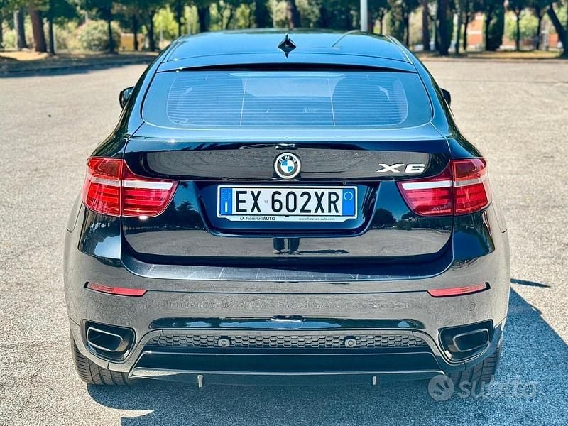 Usata BMW X6 Efficient Dynamics 245 CV (180 kW) 2013 Nero SUV
