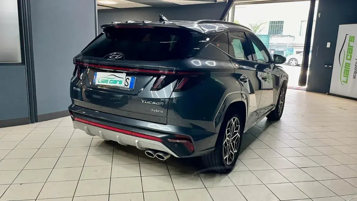 Usata Hyundai Tucson N Line 180 CV (132 kW) 2022 Giallo SUV