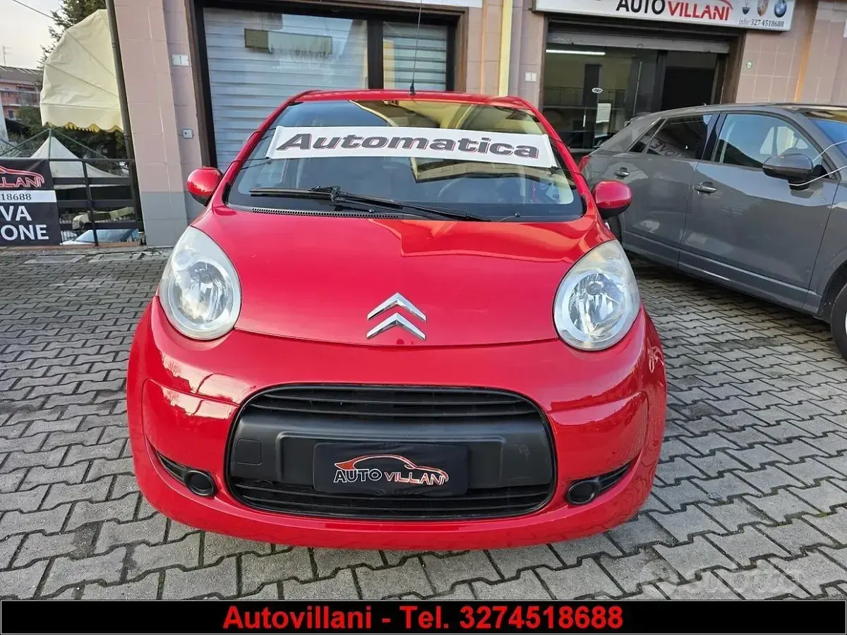 Usata Citroën C1 68 CV (50 kW) 2009 Rosso Utilitaria