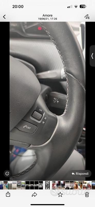 Usata Peugeot 2008 82 CV (60 kW) 2019 Nero SUV