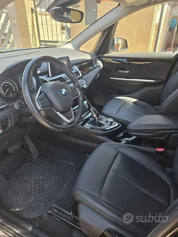 Usata BMW 216 Active Tourer Efficient Dynamics 116 CV (85 kW) 2019 Nero Monovolume