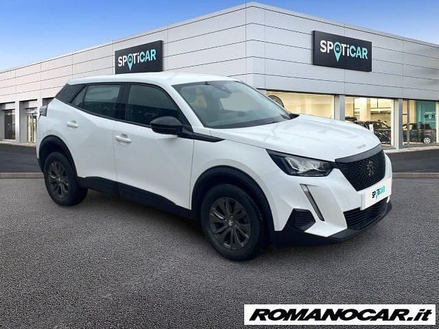 Usata Peugeot 2008 Active 101 CV (74 kW) 2022 Bianco SUV