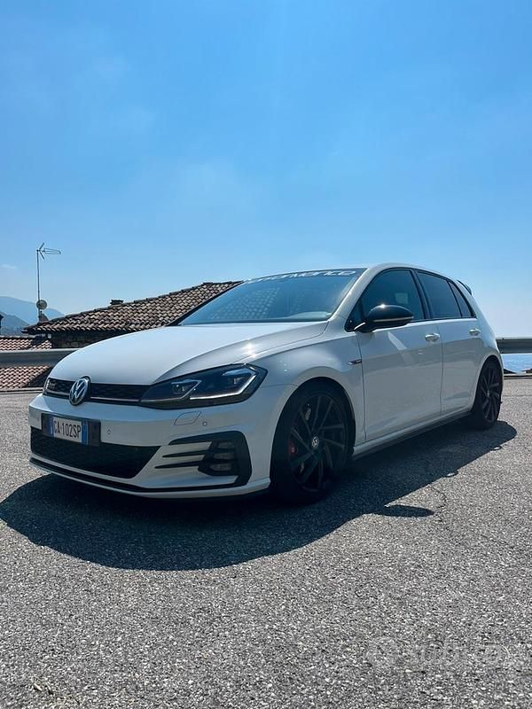 Usata VW Golf VII GTI 245 CV (180 kW) 2019 Bianco Berlina