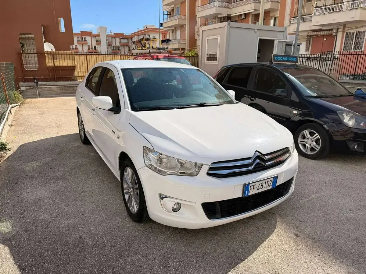 Usata Citroën C-Elysee I Exclusive 82 CV (60 kW) 2016 Bianco Berlina