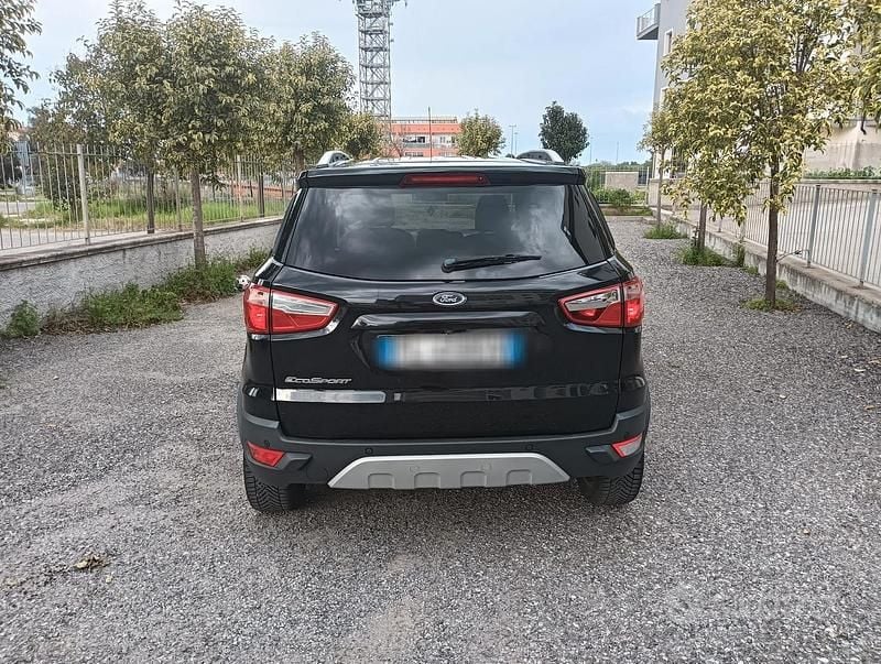 Usata Ford Ecosport Sport 95 CV (69 kW) 2017 Nero SUV