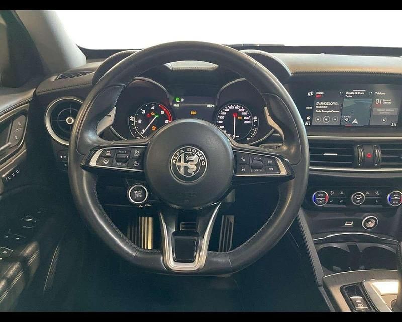 Usata Alfa Romeo Stelvio Ti 209 CV (153 kW) 2021 Verde SUV