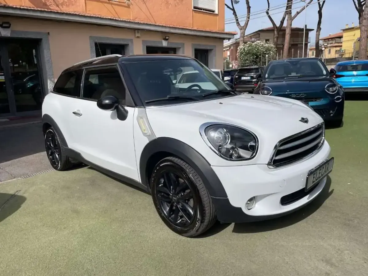 Usata Mini Cooper Paceman 111 CV (81 kW) 2014 Bianco SUV