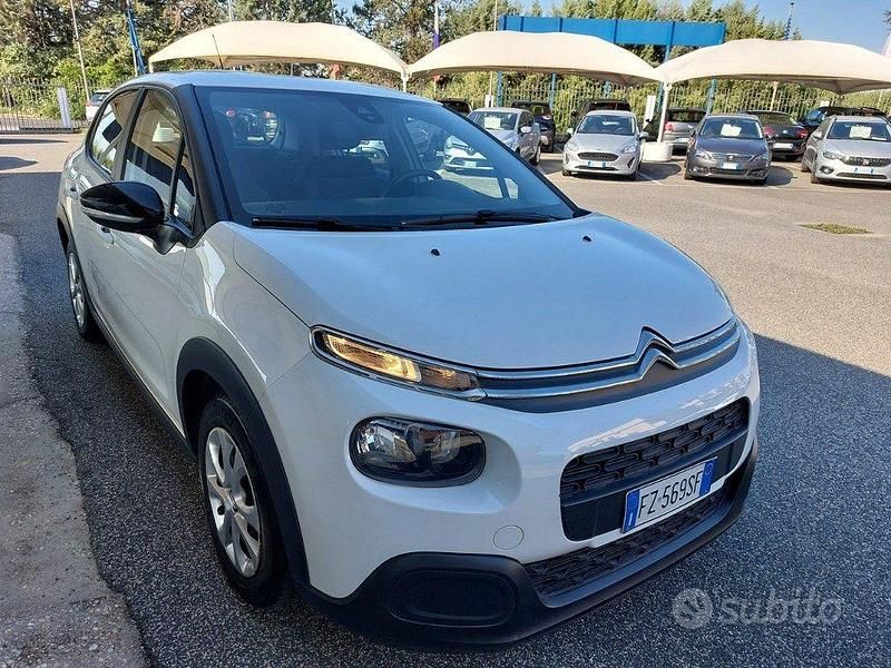 Usata Citroën C3 Feel 102 CV (75 kW) 2019 Bianco Utilitaria
