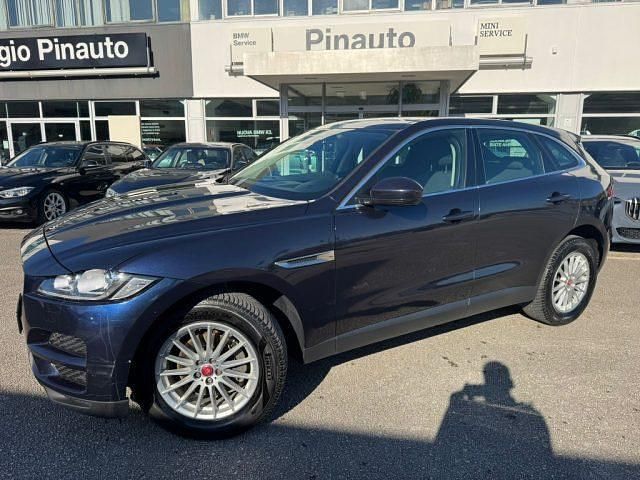 Usata Jaguar F-Pace Pure 180 CV (132 kW) 2019 Blu SUV
