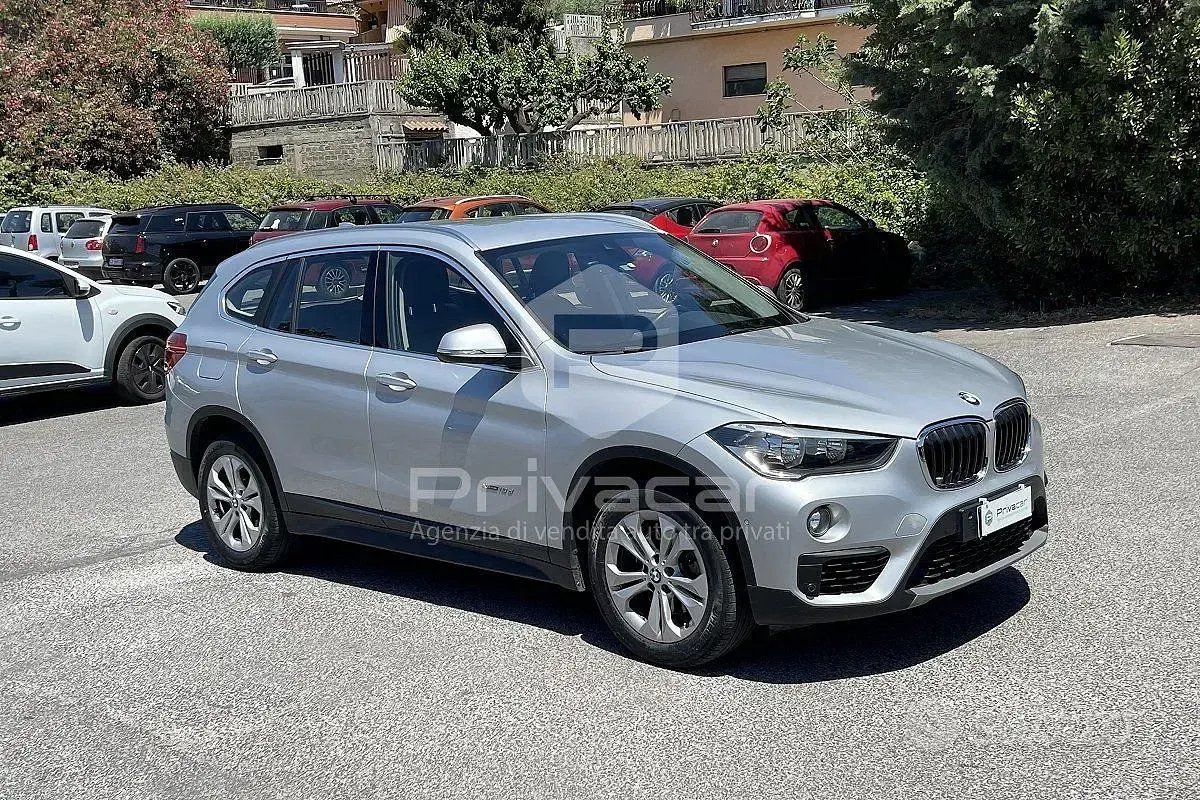 Usata BMW X1 Advantage 150 CV (110 kW) 2017 Grigio SUV