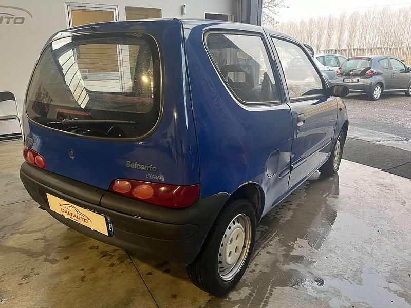 Usata Fiat Seicento Young 39 CV (28 kW) 1999 Blu metallizzato Utilitaria