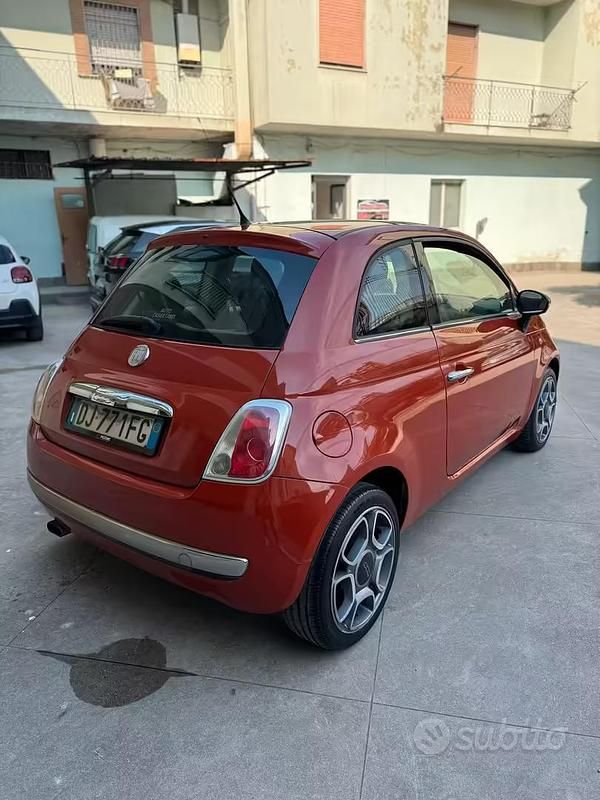 Usata Fiat 500 2007 Marrone Berlina