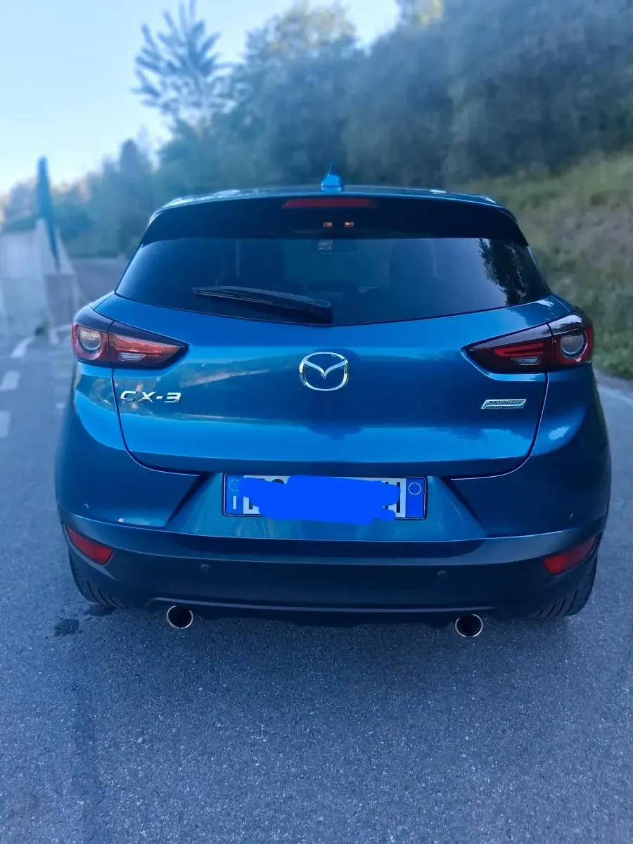 Begagnad Mazda CX-3 105 HK (77 kW) 2018 Blå SUV
