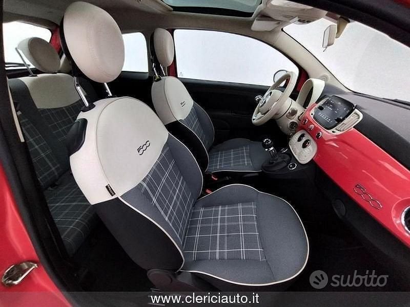 Begagnad Fiat 500 Pop 69 HK (50 kW) 2020 Röd Sedan