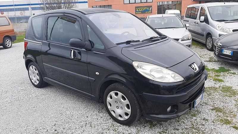 Usata Peugeot 1007 73 CV (53 kW) 2008 Nero Monovolume