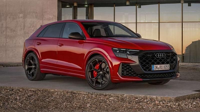Usata Audi RS Q8 Performance 640 CV (470 kW) 2024 Rosso SUV