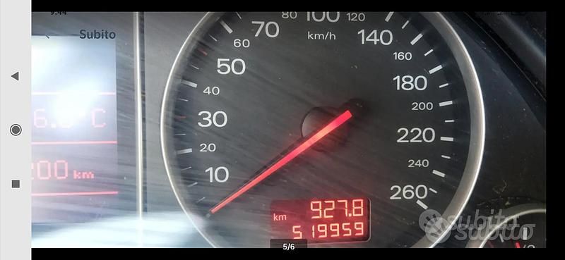 Usata Audi A4 101 CV (74 kW) 2002 Blu Berlina