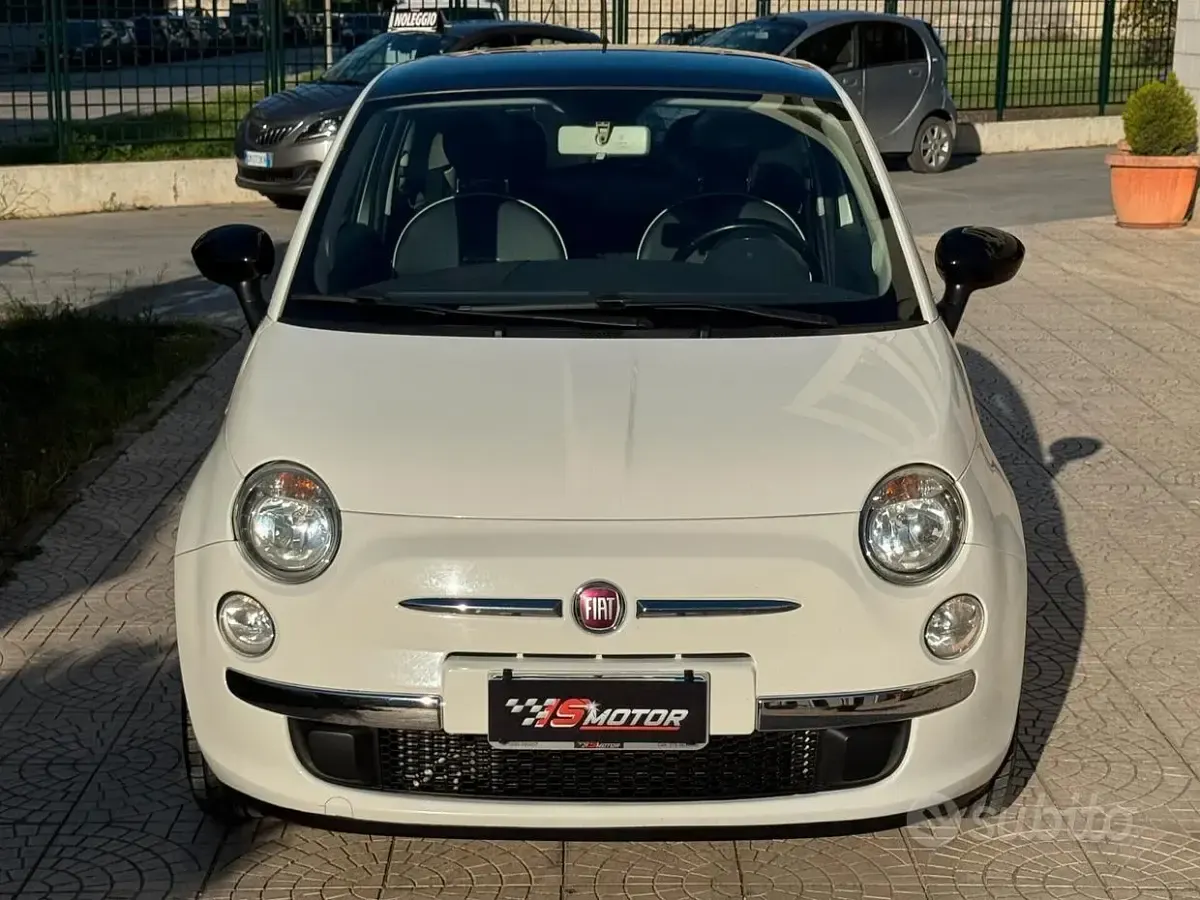 Usata Fiat 500 Lounge 95 CV (69 kW) 2015 Bianco Berlina