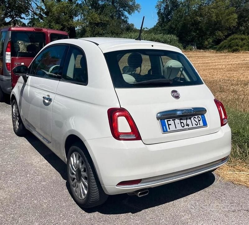 Usata Fiat 500 Lounge 2019 Bianco Berlina